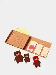 Настольный кукольный театр "Три медведя" с фетровыми игрушками