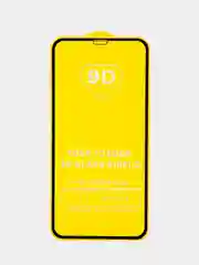 Защитное стекло 9D для iPhone 12 mini с черной рамкой