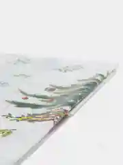 Лесной зеленый скатерть одноразовая новогодняя