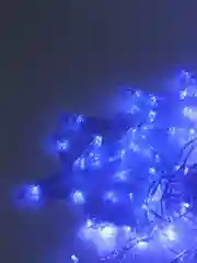 Небесно-голубой светодиодная новогодняя LED гирлянда, звезды
