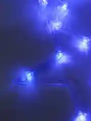 Небесно-голубой светодиодная новогодняя LED гирлянда, звезды
