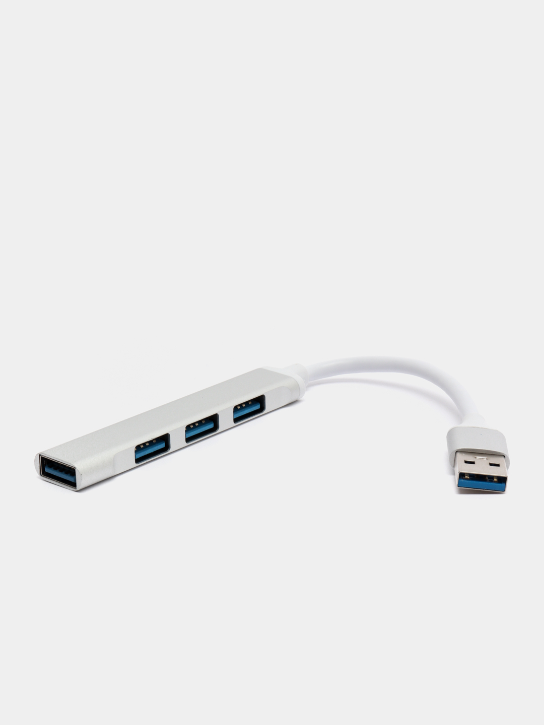 USB 3.0 Хаб концентратор USB Type-C на 4 USB hub / хаб для macbook купить  по цене 99 ₽ в интернет-магазине Магнит Маркет