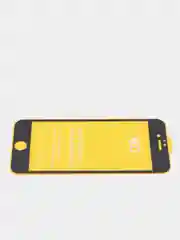 Черный защитное стекло 9D для iPhone 6 черного цвета с олеофобным покрытием