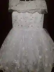 Белый платье бальное праздничное пышное нарядное  Новогоднее на корсете для девочек, 2-5лет
