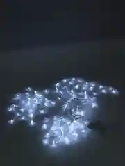 Белый светодиодная гирлянда "Звезды и луна"