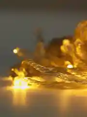 Желтый гирлянда "Водопад"