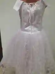Белый платье бальное праздничное пышное нарядное  Новогоднее на корсете для девочек, 2-5лет
