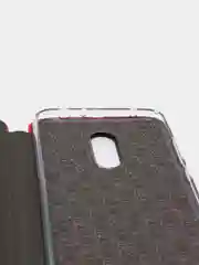 Красный чехол-книжка на Xiaomi Redmi 5 Plus / Redmi 5+ (Сяоми Редми 5 плюс)