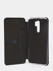 Синий чехол-книжка Xiaomi Redmi 9 (Сяоми Редми 9)