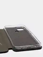 Черный чехол-книжка для Realme C21 (Реалми С21)