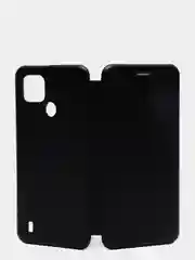 Черный чехол-книжка для Realme C21 (Реалми С21)