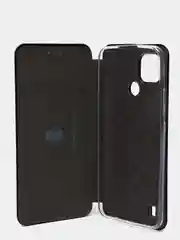 Черный чехол-книжка для Realme C21 (Реалми С21)