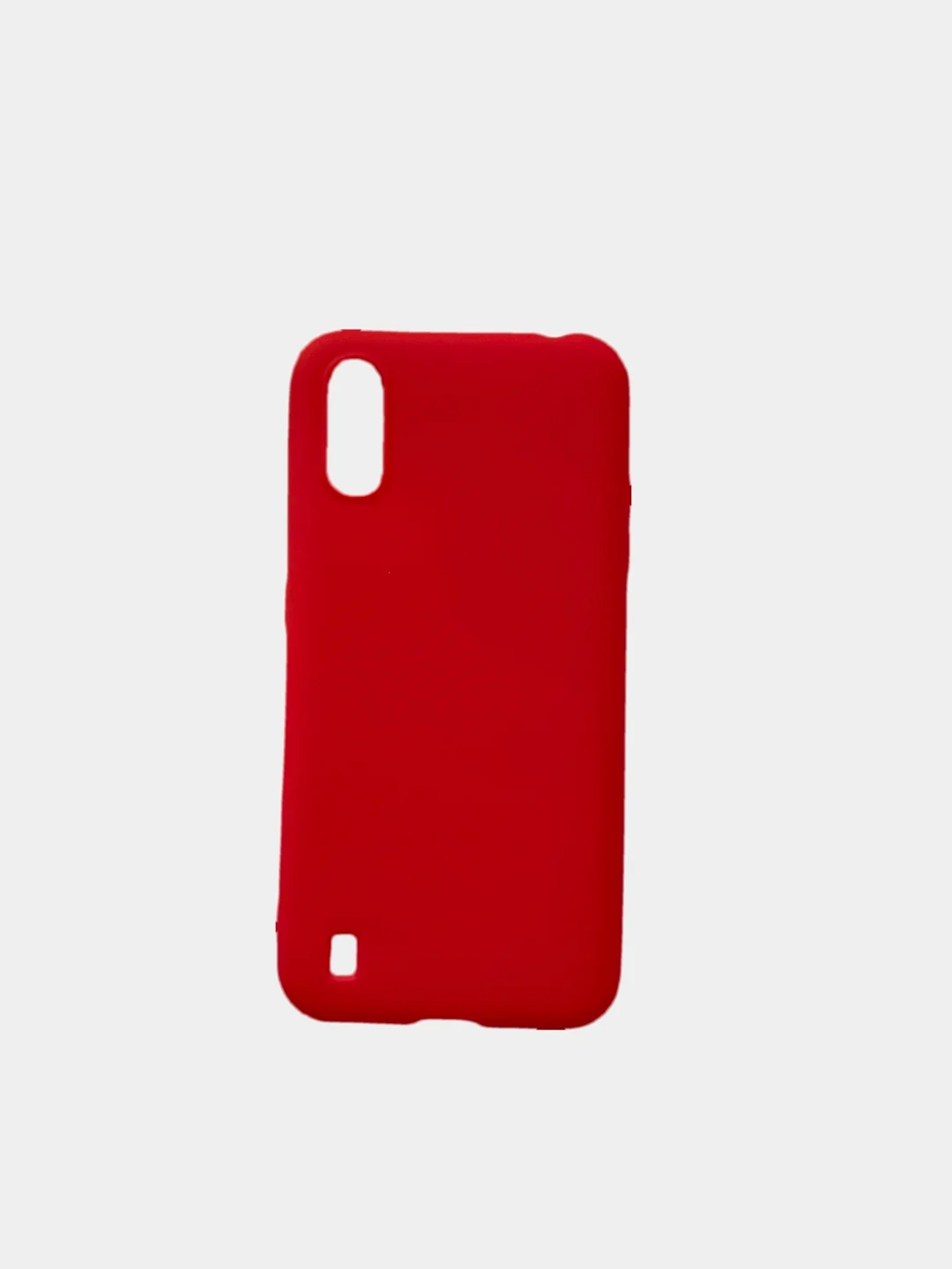 Красный защитный чехол бампер Samsung Galaxy A01/M01