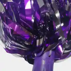 Аметистовый помпоны для танцев и черлидинга, 2 штуки в упаковке