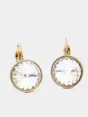 Зеленый серьги Xuping/ серьги Swarovski/ серьги Сваровски/ серьги с кристаллами
