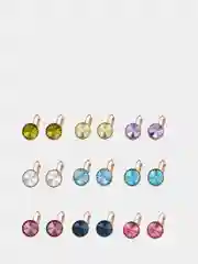 Аметистовый серьги Xuping/ серьги Swarovski/ серьги Сваровски/ серьги с кристаллами