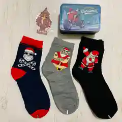 Бирюзовый носки мужские, новогодние, 3 пары