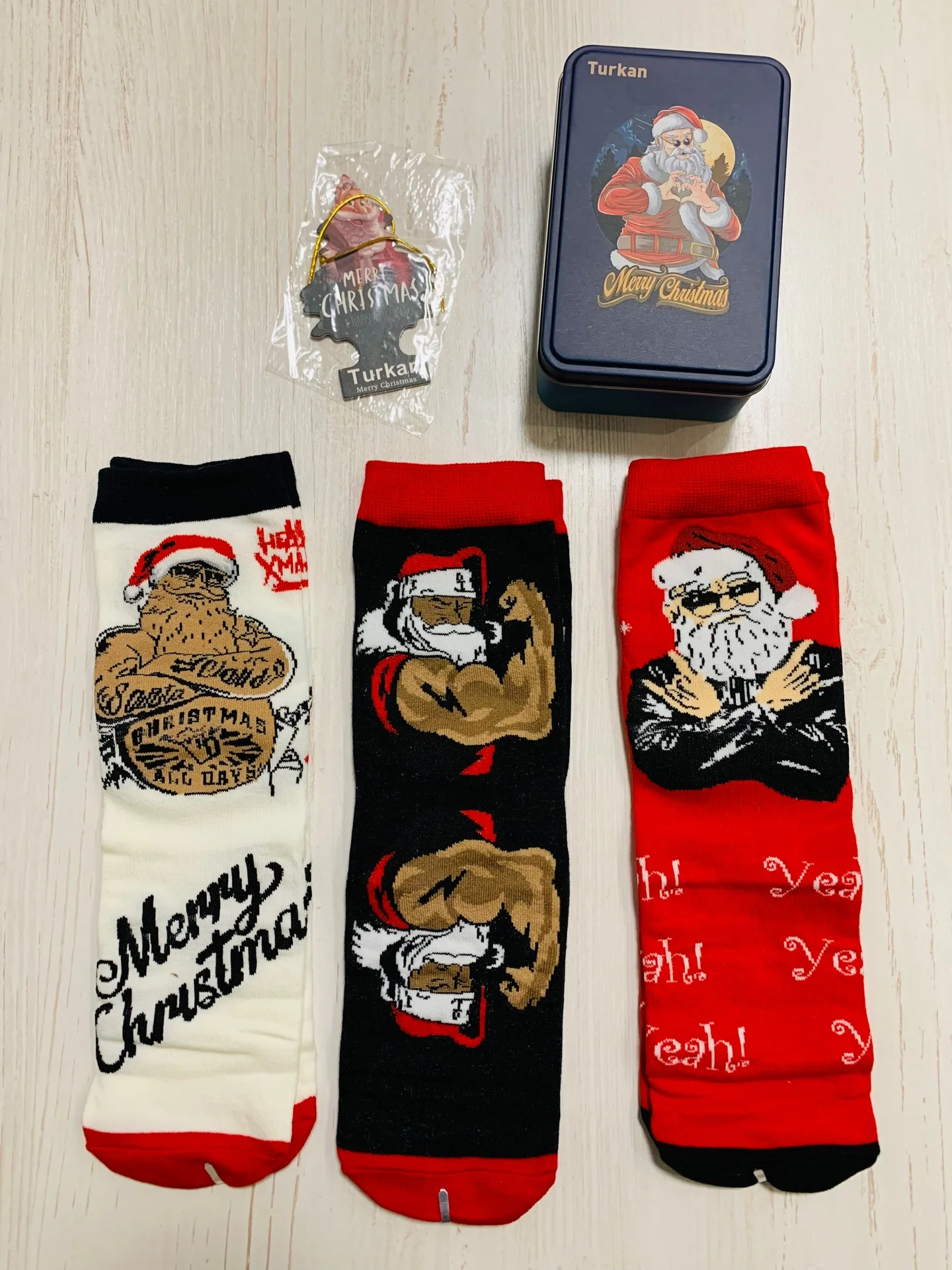 Индиго носки мужские, новогодние, 3 пары