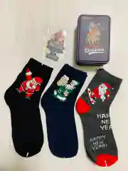Синий носки мужские, новогодние, 3 пары