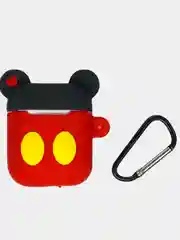 Кораллово-розовый чехол-игрушка для наушников AirPods 1,2 (Эирподс 1,2 Аирподс 1,2)