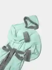 Мятный халат больших размеров