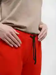 Красный брюки жеские БДМ - 4