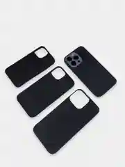 Чехол черный силиконовый iPhone 13, 13 Pro, 13 Pro Max, 13 mini