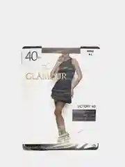 Светло-бежевый капроновые колготки Victory, 40 Den