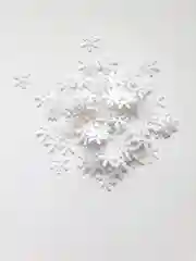 Снежинки, пайетки  12 мм  (10 грамм)