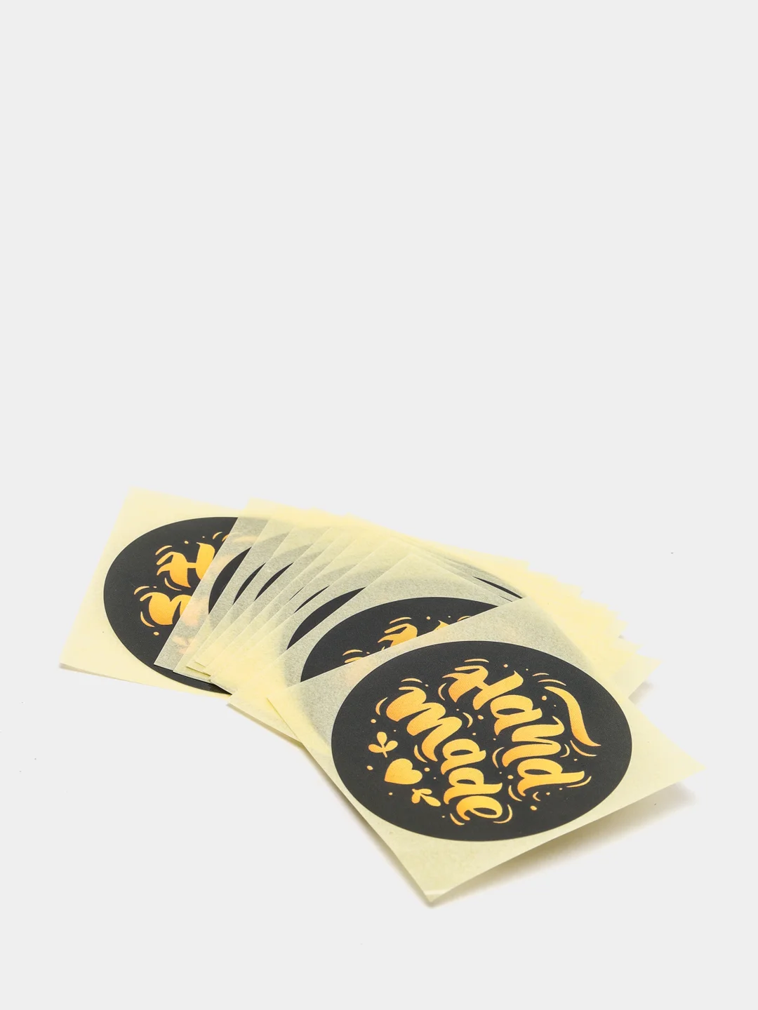 Набор наклеек для бизнеса Hand made, 4 х 4 см