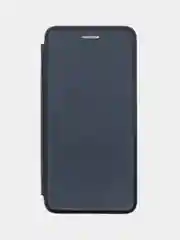 Темно-синий чехол-книжка для Xiaomi Redmi Note 9 (Сяоми Редми Нот 9)