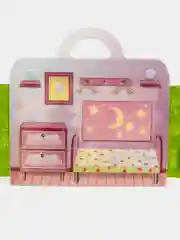 Развивающая игра из фетра Сумка-игралка "Кукольный домик"