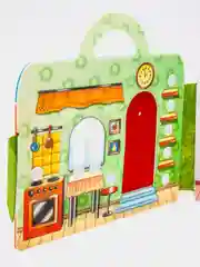 Развивающая игра из фетра Сумка-игралка "Кукольный домик"