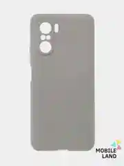 Серый меланж чехол для Xiaomi Poco F3 / Xiaomi Redmi K40 Pro силиконовый матовый