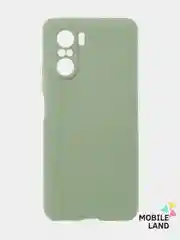 Приглушённый хаки чехол для Xiaomi Poco F3 / Xiaomi Redmi K40 Pro силиконовый матовый