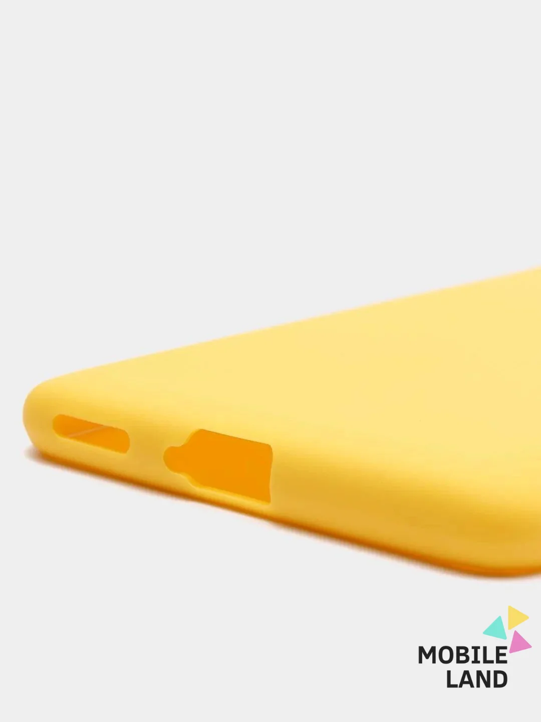 Желтый чехол для Xiaomi Poco F3 / Xiaomi Redmi K40 Pro силиконовый матовый