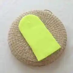 Желтый шапка с отворотом, унисекс