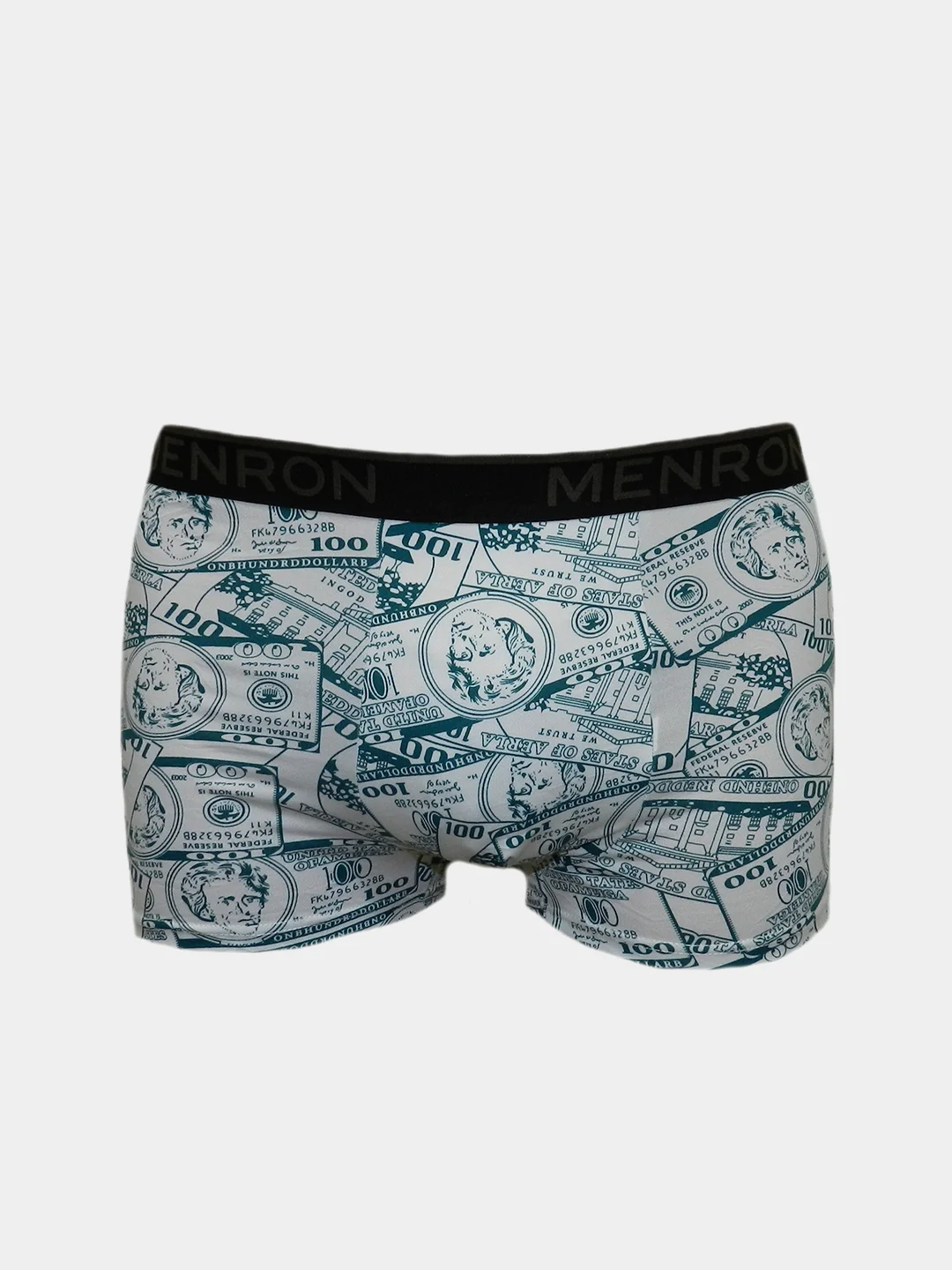 Зеленый трусы мужские MENRON DOLLARS спортивные трусы-боксеры