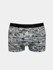 Черный трусы мужские MENRON DOLLARS спортивные трусы-боксеры