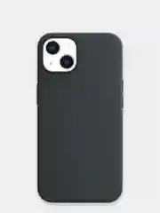Черный чехол iPhone 13, 13 Pro, 13 Pro Max силиконовый с закрытым низом