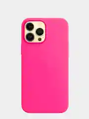 Фуксия чехол iPhone 13, 13 Pro, 13 Pro Max силиконовый с закрытым низом