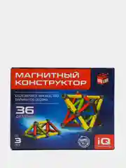 Магнитный конструктор, 36 деталей