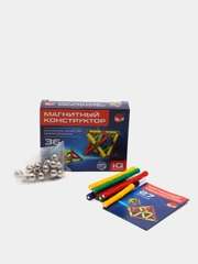 Магнитный конструктор, 36 деталей