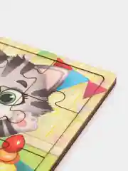 Пазл "Котёнок", 9 деталей