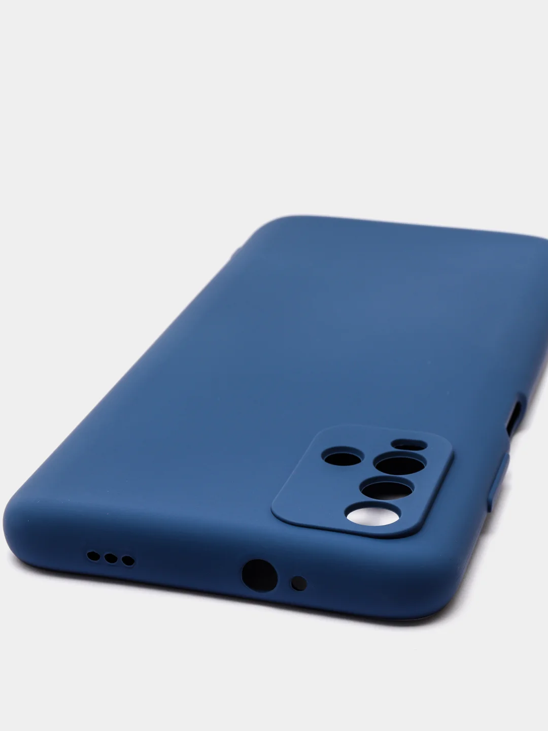Темно-синий чехол Xiaomi Redmi 9T силиконовый