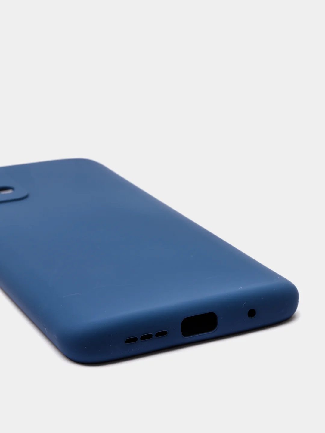 Темно-синий чехол Xiaomi Redmi 9T силиконовый