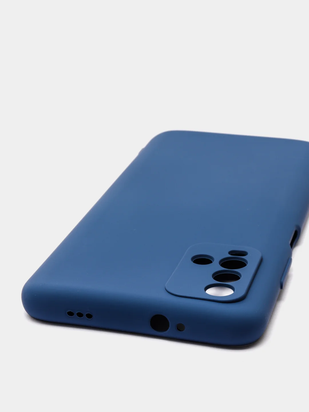 Темно-синий чехол Xiaomi Redmi 9T силиконовый