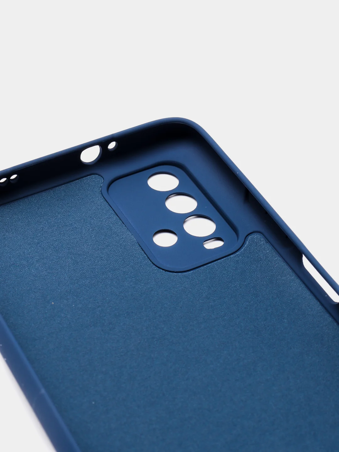 Темно-синий чехол Xiaomi Redmi 9T силиконовый