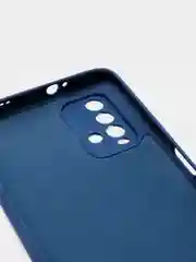 Темно-синий чехол Xiaomi Redmi 9T силиконовый