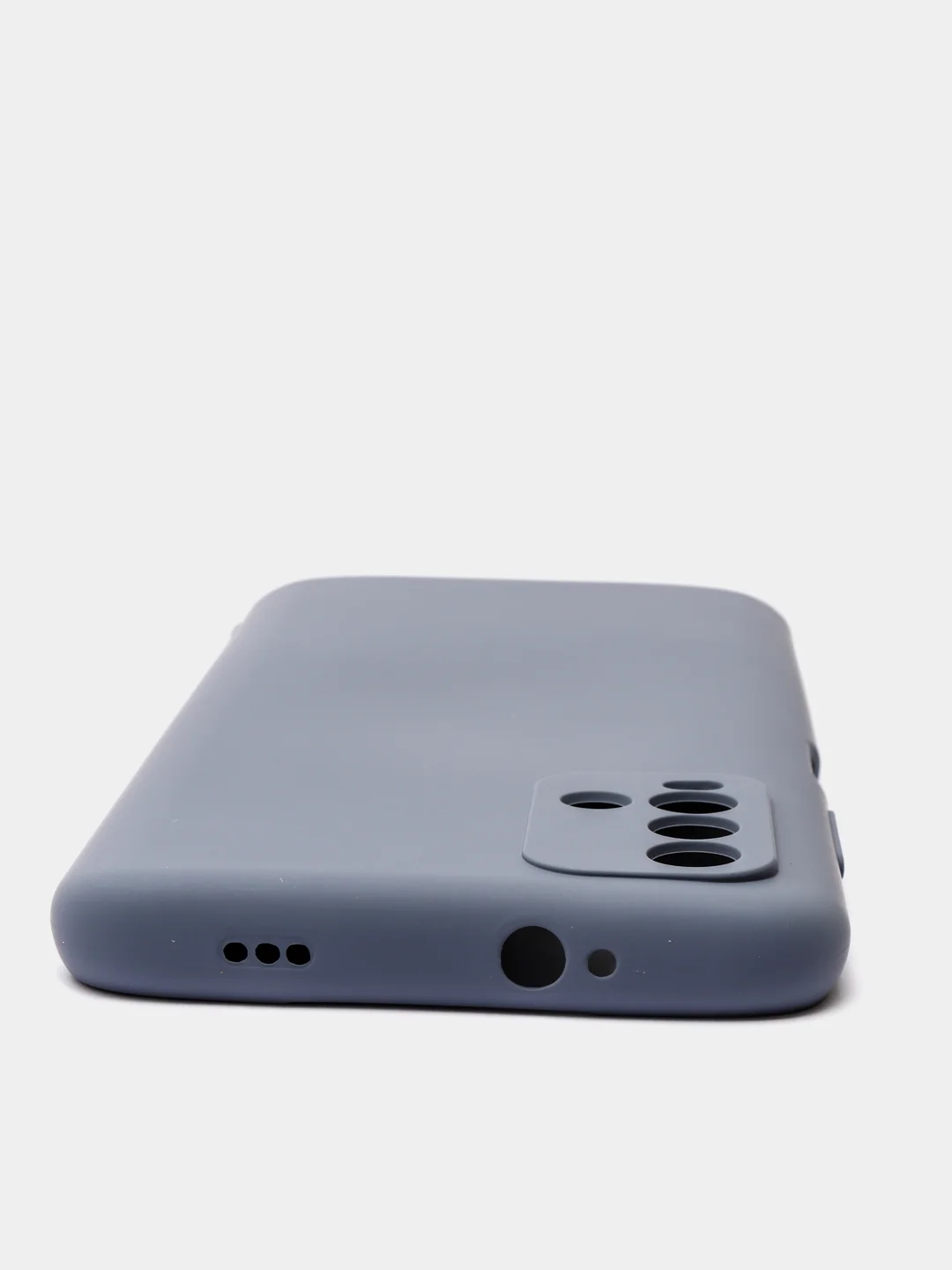 Серый чехол Xiaomi Redmi 9T силиконовый